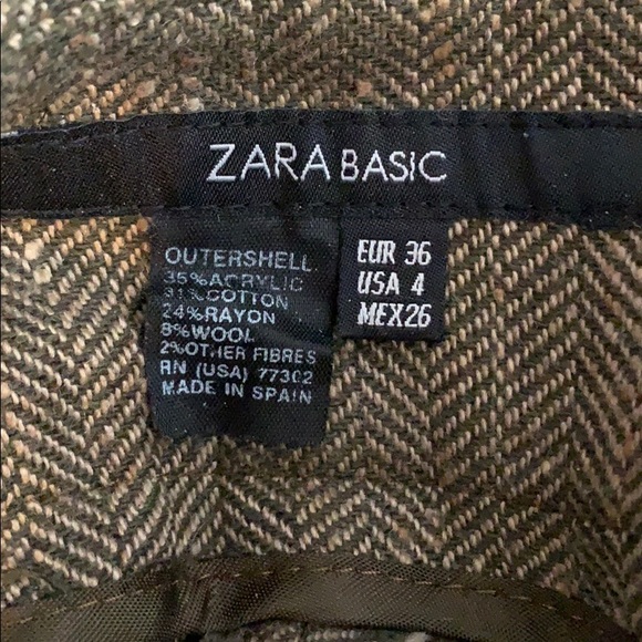 🟢 5/$20 Bundle: Zara Brown/Tan Slacks - Picture 4 of 4